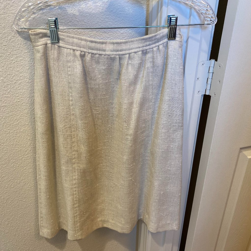 The Villager Vintage Linen Skirt